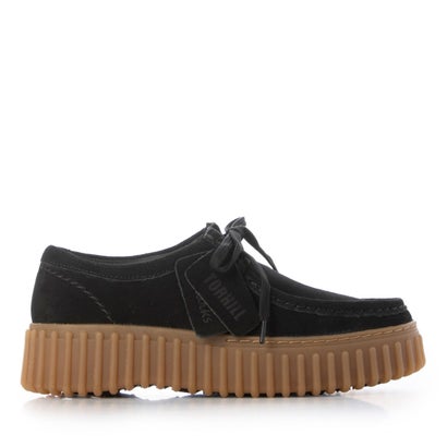 クラークス Clarks Torhill Bee （Black Suede）