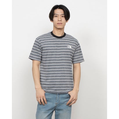 ザ・ノース・フェイス THE ザ ノース フェイス THE NORTH FACE メンズ 陸上/ランニング 半袖Tシャツ S/S Free Run Border Crewショートスリーブフリーランボーダークルー NT12591 (ブラック) 5,311円