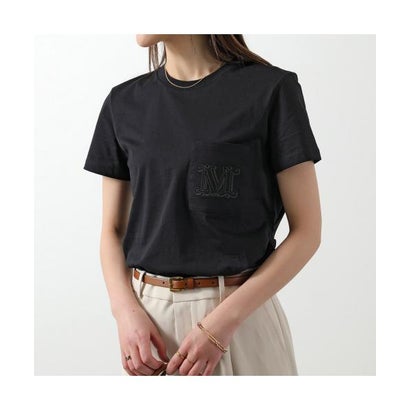 マックスマーラ Max Mara MAX MARA 半袖 Tシャツ PAPAIA カットソー （007/NERO/ブラック）｜LOCOMALL（ロコンド公式ストア）