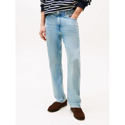 トミー ヒルフィガー TOMMY HILFIGER レギュラーマーサーストレートジーンズ （ブルー）
