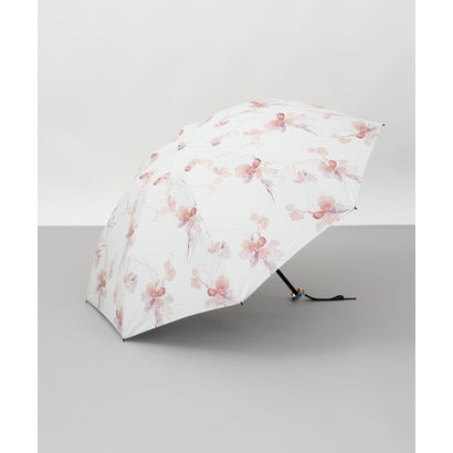 ジル スチュアート JILL STUART JILL STUART(ジル スチュアート)グラデーションフラワープリント晴雨兼用傘(折りたたみ傘) (レッド)|LOCOMALL(ロコンド公式ストア)