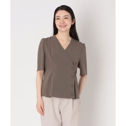 レリアンプラスハウス Leilian PLUS HOUSE ブラウス （モカ） 22,076円