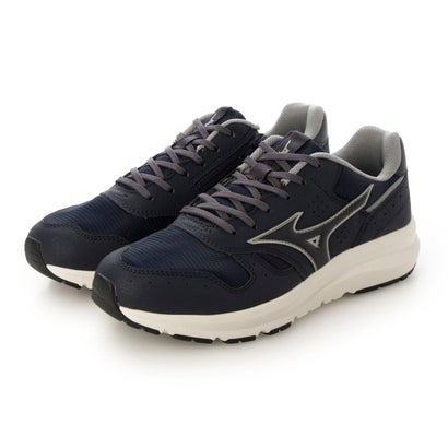 ミズノ MIZUNO レディース スニーカー ランニング 幅広 4E ウエーブフリーライド2 SW WAVE FREERIDE 2 SW B1GE2500 (ネイビー)