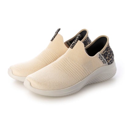 スケッチャーズ SKECHERS スケッチャーズ SKECHERS Slip-ins ULTRA FLEX 3.0-Natural Knit/Leopar スリップインズ ウルトラ フレックス 3.0 - 149712-LPD （LPD）