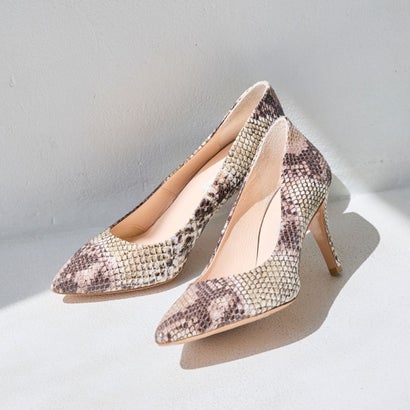 セヴン トゥエルヴ サーティ SEVEN TWELVE THIRTY LovelyWalkつけ加える ポインテッドパンプス （パイソン）