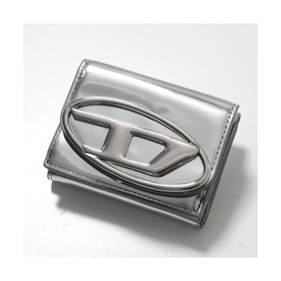 ディーゼル DIESEL DIESEL 三つ折り財布 X09887 PS202 1DR TRI FOLD COIN XS （H0535/シルバー）