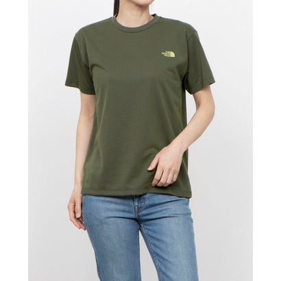 ザ・ノース・フェイス THE NORTH FACE レディス アウトドア 半袖Tシャツ S/S TNF Bug Free Tee_ショートスリーブTNFバグフリーティー NTW12449 （ニュートープ）