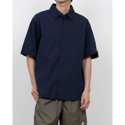 ナイキ NIKE メンズ 半袖シャツ ナイキ クラブ BTN S/S トップ WSH HJ2030451 （ネイビー）