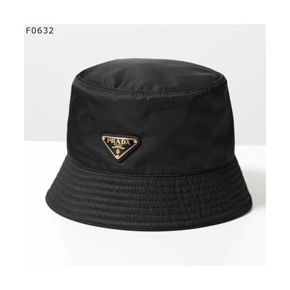 プラダ PRADA PRADA バケットハット 1HC137 2DMI リナイロン （F0632/NERO-ゴールド）｜LOCOMALL（ロコンド公式ストア）