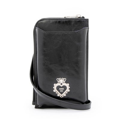 アナスイ ANNA SUI 芥子 スマホショルダー （クロ）