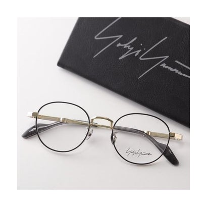 Yohji Yamamoto 眼鏡 19-0090-1 豆の町型 （三鞭酒ゴールド） 眼鏡・サングラス-バッグ・小物・ブランド雑貨-サングラス