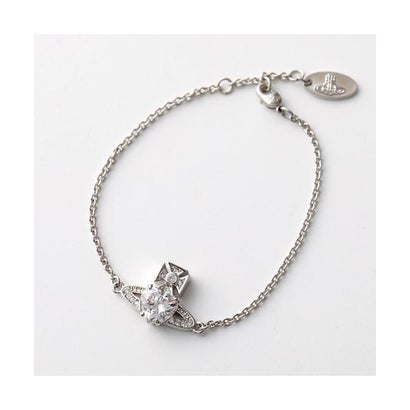 ヴィヴィアン ウエストウッド Vivienne Westwood Vivienne Westwood ブレスレット ARIELLA 6102020Q (P169/LATINUM/WHITE-CZ)|LOCOMALL(ロコンド公式ストア)