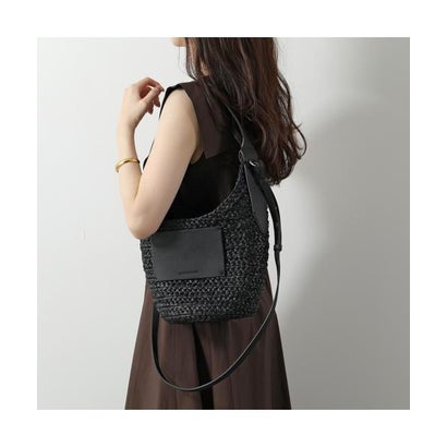ヘレンカミンスキー HELEN KAMINSKI HELEN KAMINSKI かごバッグ NISIDA BUCKET ラフィア （CHARCOAL/BLACK/ブラック）