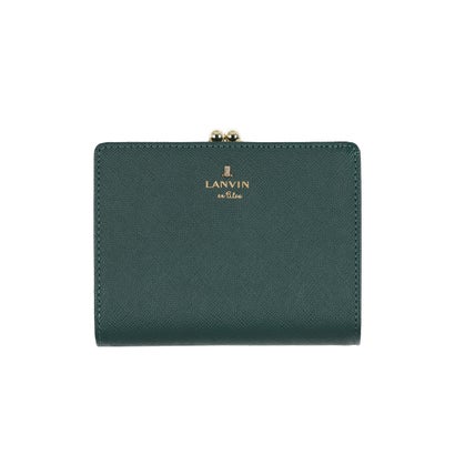 ランバン オン ブルー LANVIN en Bleu リュクサンブール 口金二つ折り財布 （ディープグリーン）
