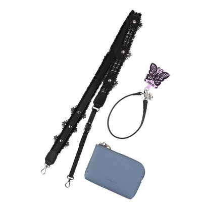 アナスイ ANNA SUI ASスリング スマホストラップ （シルバー）