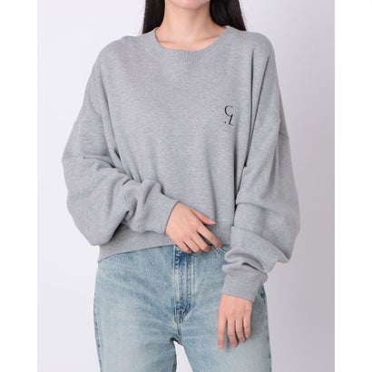 クラネ CLANE LOGO SHORT SWEAT TOPS （GRAY）