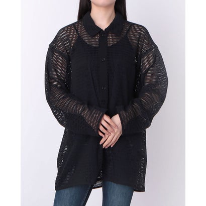 クラネ CLANE MESH POCKET OVER SHIRTS （BLACK）
