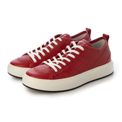 エコー ECCO ECCO Street Ace 本革 レディース スニーカー (CHILI RED/CHILI RED)|LOCOMALL(ロコンド公式ストア)