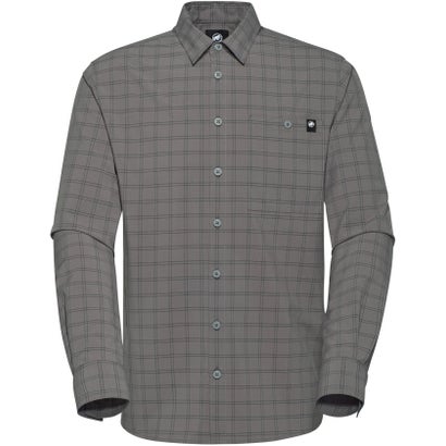 マムート MAMMUT マムート MAMMUT アウトドア LENNI LONGSLEEVE SHIRT AF MEN 101501650 （00722 STEEL-BLACK）