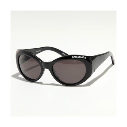 バレンシアガ BALENCIAGA BALENCIAGA サングラス BB0267S キャットアイ型 （001/BLACK-BLACK-GREY）