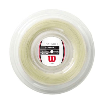 ウィルソン Wilson ウイルソン Wilson 庭球 【硬式庭球用ストリングス ガット 】 NXT SOFT 16 REEL NATURAL 16G  WR83052011 （自然的）