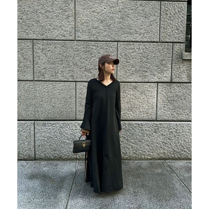マージュール marjour BELLSLEEVE KNIT ONEPIECE (BLACK)|LOCOMALL(ロコンド公式ストア)