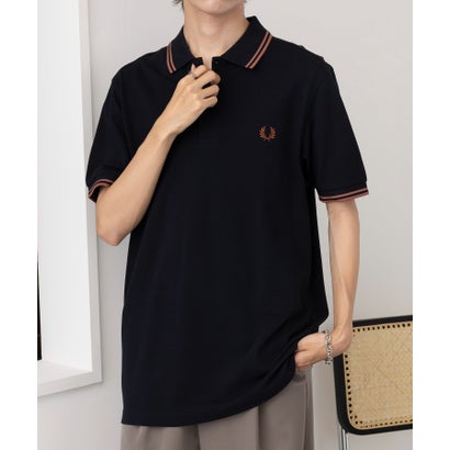 フレッドペリー FRED PERRY 【日本正規品】The Twin Topped Fred Perry Shirt M3600 ポロシャツ 半袖 （ネイビー系6）｜LOCOMALL（ロコンド公式ストア）
