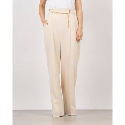 リナシメント RINASCIMENTO ウエストポイントセンターステッチワイドパンツ （Beige Chiaro）