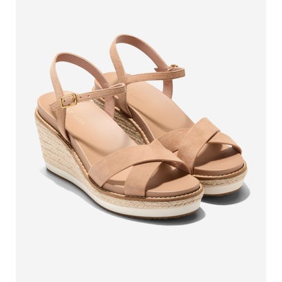 電話を掛ける ハーン COLE HAAN クラウドフィール シルビー エスパドリーユ ウェッジ 75MM womens （CH トゥスカンサンド スエードクロス）