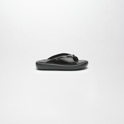ROSE LEATHER SANDALS （Black）｜LOCOMALL（ロコンド公式ストア）