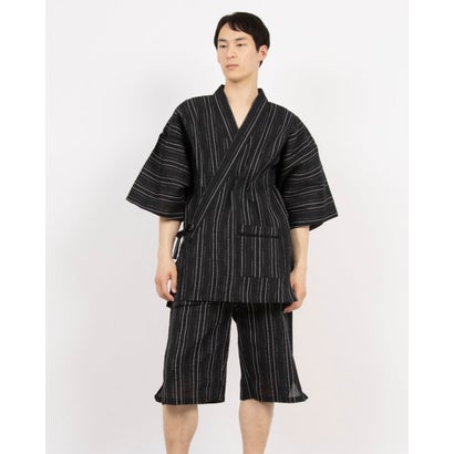 コムサメン COMME CA MEN コムサメン 太ストライプ柄 甚平 （コン）