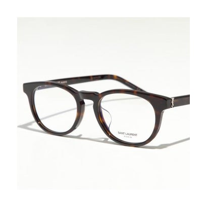 サンローラン SAINT LAURENT SAINT LAURENT メガネ SL M123/F オーバル型 セルフレーム （002/HAVANA-TRANSPARENT）