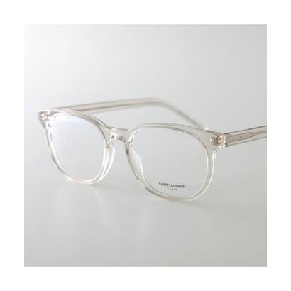 サンローラン SAINT LAURENT SAINT LAURENT メガネ SL M111 ウェリントン型 クリア （004/BEIGE-TRANSPARENT）