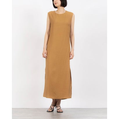リナシメント RINASCIMENTO バッククロスノースリロングワンピース （Cammello Beige）