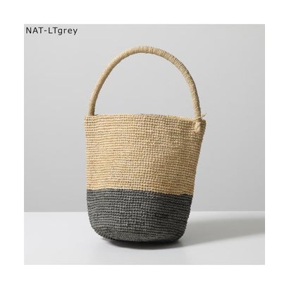 MADE IN MADA かごバッグ NAIVO BAG ナイーブ （NAT-LTgrey/ベージュ他）