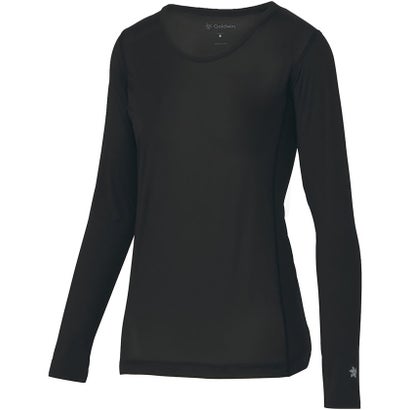 シースリーフィット C3fit シースリーフィット C3fit クーリングラウンドネックロングスリーブ COOL ROUNDNECK L/S レディース インナーシャツ アンダーウェア （BK ブラック）
