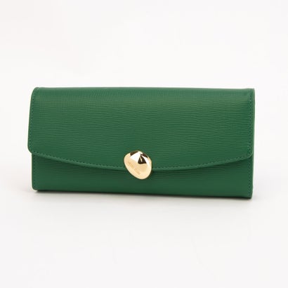 ミッシェルクラン MICHEL KLEIN ミッシェル クラン カブセ長財布 （グリーン(GREEN)）