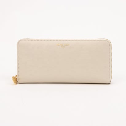 ミッシェルクラン MICHEL KLEIN ミッシェル クラン ラウンド長財布 （エクリュ(ECRU)）
