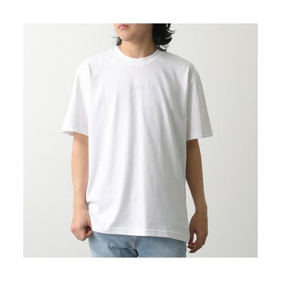 ヒューゴボス HUGO BOSS HUGO BOSS プルオーバー 50519368 エンボスロゴ （100/白いこと）