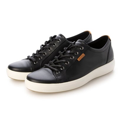 エコー ECCO SOFT 7 MEN&rsquo;S LEATHER SNERKER（ソフト7 レザースニーカー）430004 （ブラック）｜LOCOMALL（ロコンド公式ストア）