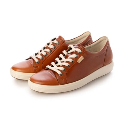エコー ECCO SOFT 7 W LEATHER SNERKER(ソフト7 レザースニーカー)430003 (コニャック)