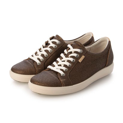 エコー ECCO SOFT 7 W LEATHER SNERKER（ソフト7 レザースニーカー）430003 （ブラウン）