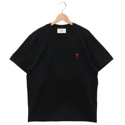 アミパリス Ami Paris Tシャツ カットソー アミ ドゥ クール ブラック メンズ レディース ユニセックス AMI PARIS BFUTS035U724 001 （BLACK）