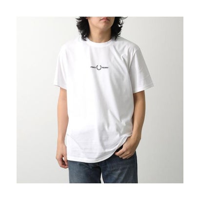 フレッドペリー FRED PERRY FRED PERRY Tシャツ EMBROIDERED T-SHIRT M4580 半袖 (100/WHITE)