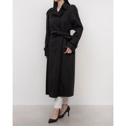フェイズ エイト Phase Eight Avalie Collar Detail Trench Coat （Black）