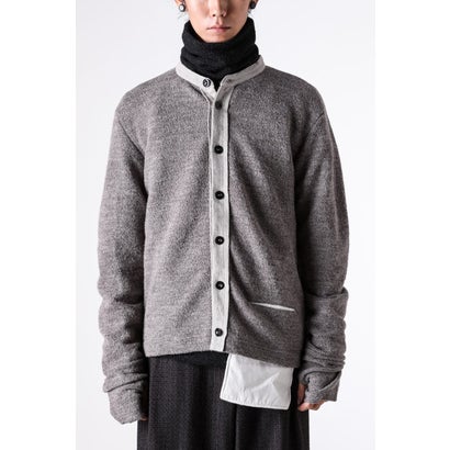 クラ牡鹿 KLASICA Cleric 2tone Cardigan （Sand）