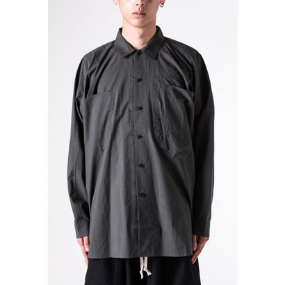 オー プロジェクト O PROJECT WIDE EASY SHIRT （DK GREY）