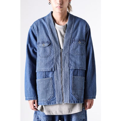 ファンダメンタル FDMTL HAORI ZIP JACKET 3YR WASH （INDIGO）