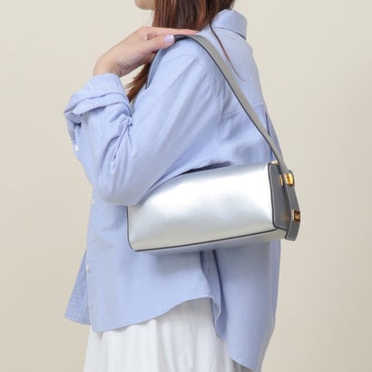 【LA MARGE】【本革】スクエア レザー ワンショルダー バッグ