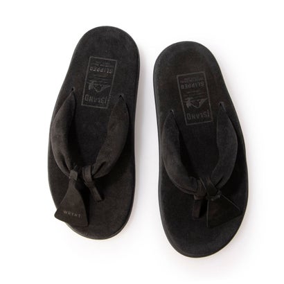 エンライトメント ENLIGHTENMENT SUEDE SETTA SLIPPER （ブラック）